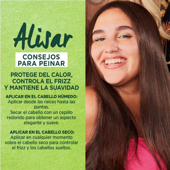 Garnier Smooth Blow Dry Anti-Frizz Hair Cream Style tips